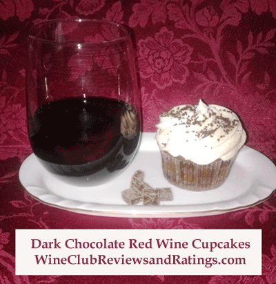 Red Wine Chocolate Cupcake Recipe