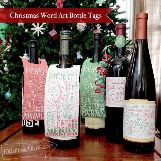 Free Printable Wine Gift Tags