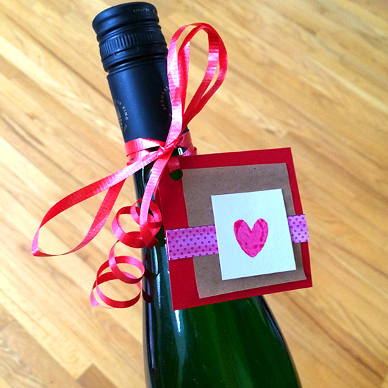 Wine Cork Valentines