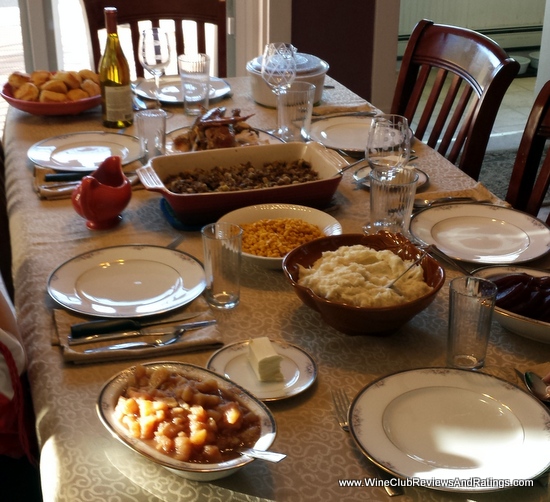 Canadian Thanksgiving dinner