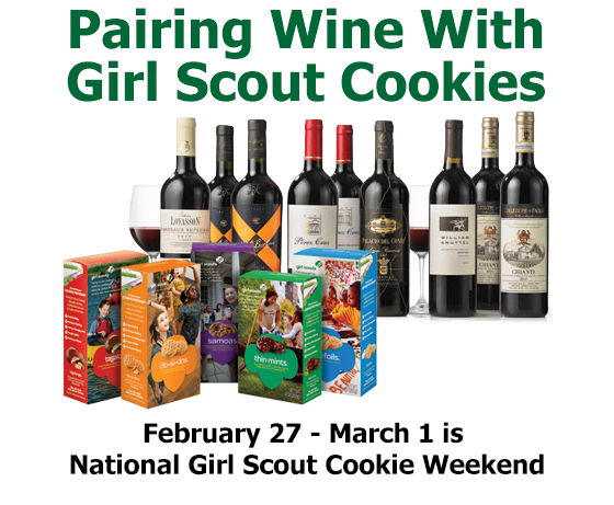 Pairing Wine With Girl Scout Cookies