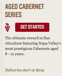 The Aged Cabernet Series by CAWineClub — an “exquisite” wine club!