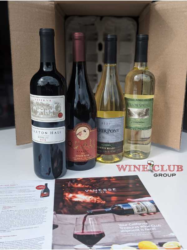 California Treasures Wine Club (by Vinesse)