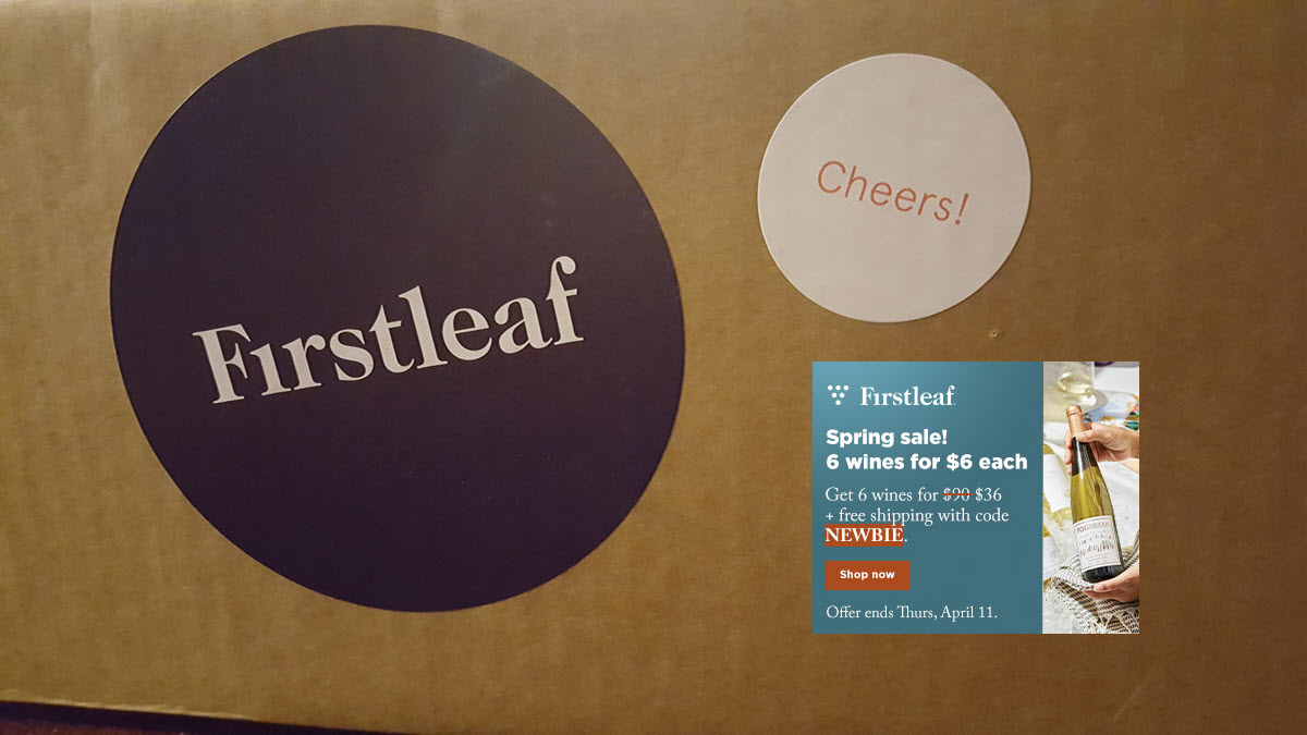 6 Bottles of Wine for $6 Each from Firstleaf