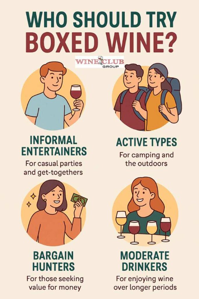 Boxed wine may be a good fit for a lot of different lifestyles and needs