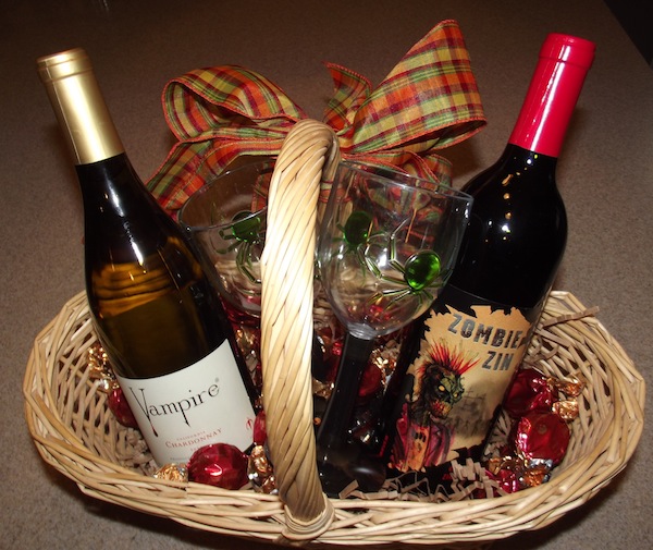 WCG - I won a halloween themed wine basket 600w