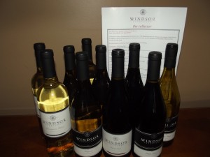 Windsor Vineyards - The Collector (wines received in shipment)