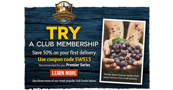 California Wine Club Coupon Code