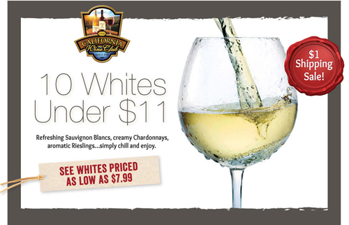 California White Wine Sale