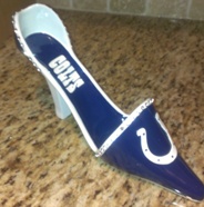 Indianapolis Colts Wine Shoe