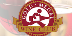 gold medal logo with wine background 240x120