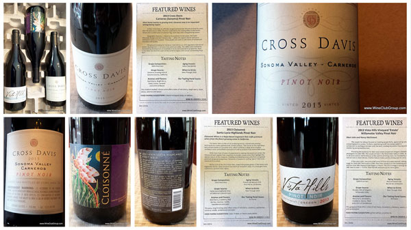 Pinot Noir Wine Club from Vinesse Wines