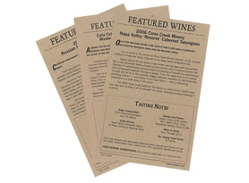 National Review Wine Club Tasting Notes
