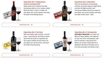 Wine and Music from Virgin Wines