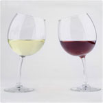 Tipsy Wine Glasses