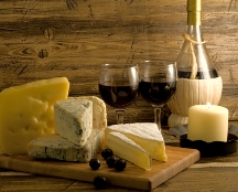 Wine and Cheese