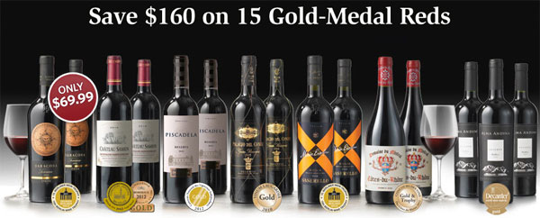 WSJ Wine 15 Bottles Special Offer